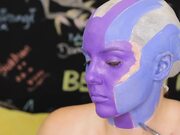 Makeup Artist Transforms Into Movie Character
