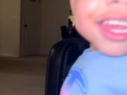 Toddler Gets Shocked When Dad Disappears