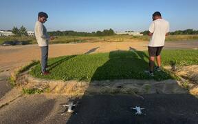 Guy Gets Hit With Drone While Flying It