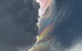 Extraordinary Rainbow-Colored Phenomenon