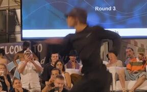 Guy Demonstrates Mind-Blowing B-boying Dance Moves