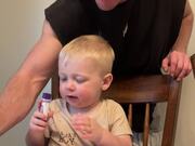 Dad Corrects Toddler