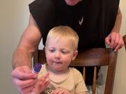 Dad Corrects Toddler