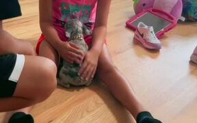 Girl Sobs When Parents Surprise Her With Puppy