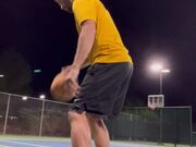 Man Shows off Impressive Basketball Trick Shots