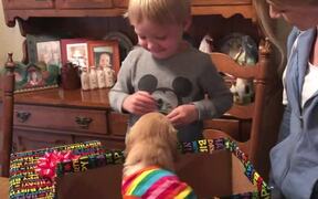 Boy Has Precious Reaction After Getting Puppy