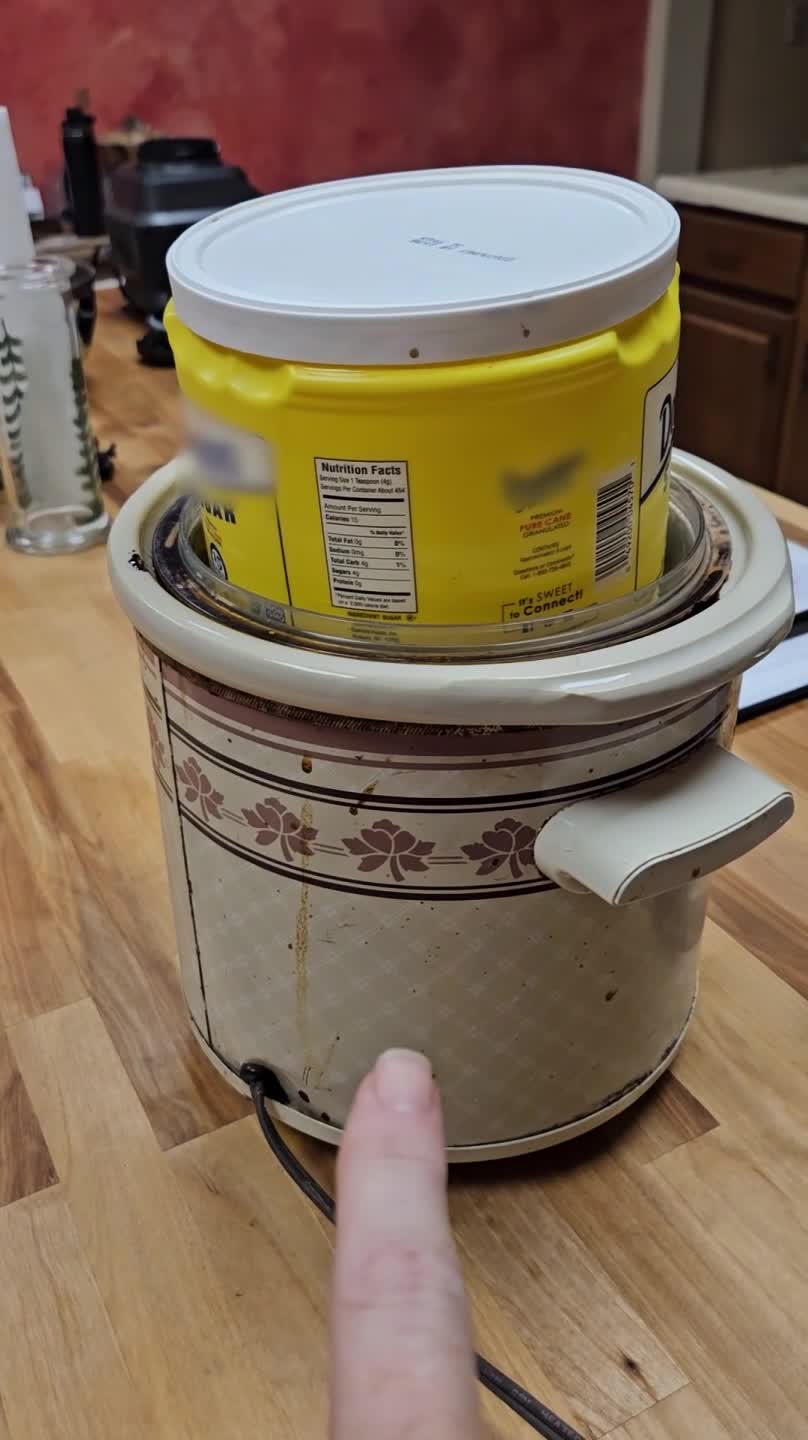Guy Accidentally Burns Whole Container of Sugar