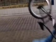 Rider Falls Face First While Attempting Bike Trick