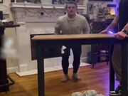 Guy Falls on His Back While Trying to Box Jump