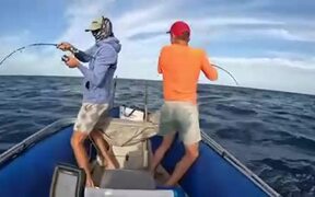 Fishing Rod Snaps in Half 