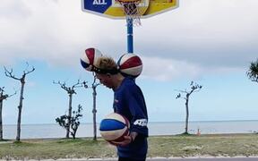 Incredible Freestyle Basketball Spinning Tricks