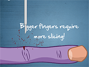 Slice the Finger - Fun/Crazy - Y8.COM