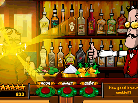 Bartender Celeb Mix Game online at