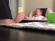 Lunchtime Baby Belly Laughs