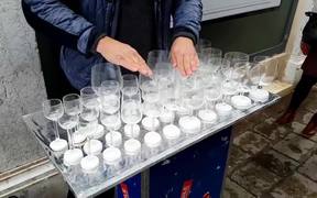 Harry Potter's Theme Song Played On Glass Harp - Music - Videotime.com