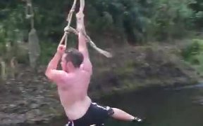 Rope Swing Failure - Fun - VIDEOTIME.COM