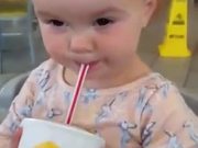 Little Girl Tries Coke For The First Time