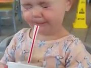 Little Girl Tries Coke For The First Time