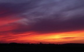 Sunset Over Farmland - Fun - VIDEOTIME.COM