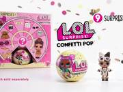 Series 3 Confetti Pop Tots Dolls Unboxing Balls