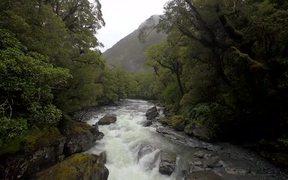 Panning Down a Fast Flowing River - Fun - VIDEOTIME.COM