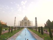 Handheld Shot of the Taj Mahal