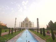 Handheld Shot of the Taj Mahal