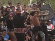Traditional Indonesian Gladiator Fight