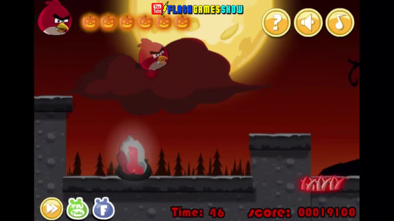 Angry Birds Halloween Adventure Walkthrough - Games - Videotime.com