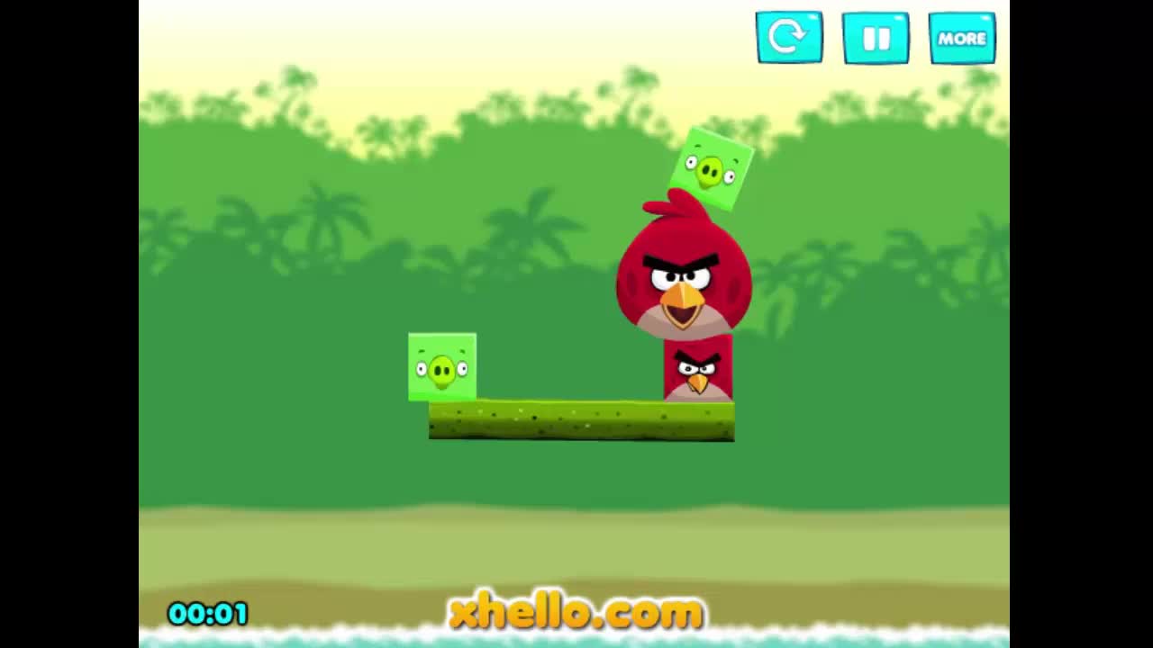 Angry Birds Kick Piggies Walkthrough - Games - Videotime.com