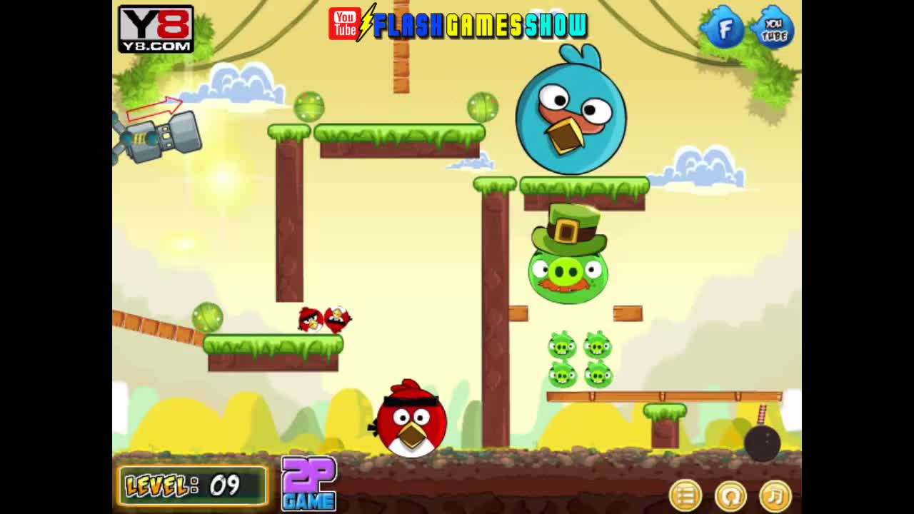 Angry Birds Rebuilding Warrior Walktrough - Games - Videotime.com
