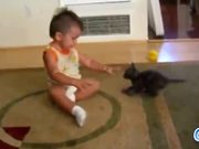 Cats Loving Babies - Animals - Y8.COM