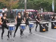 Female Korean Drum Band