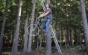 Bicycle Powered Tree House Elevator