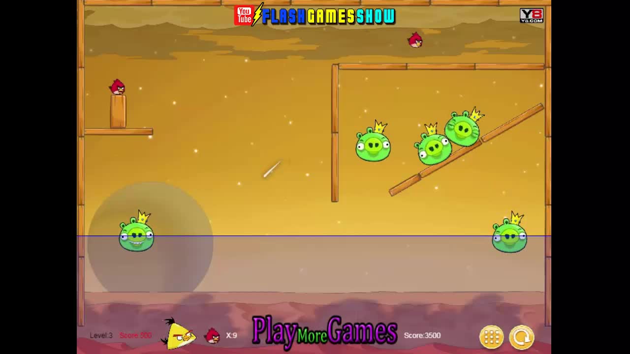 Angrybirds VS Greenpig Full Game Walkthrough - Games - Videotime.com