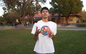 Rubics Juggler - Fun - VIDEOTIME.COM