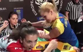 Psycho Arm Wrestler Girl - Sports - VIDEOTIME.COM