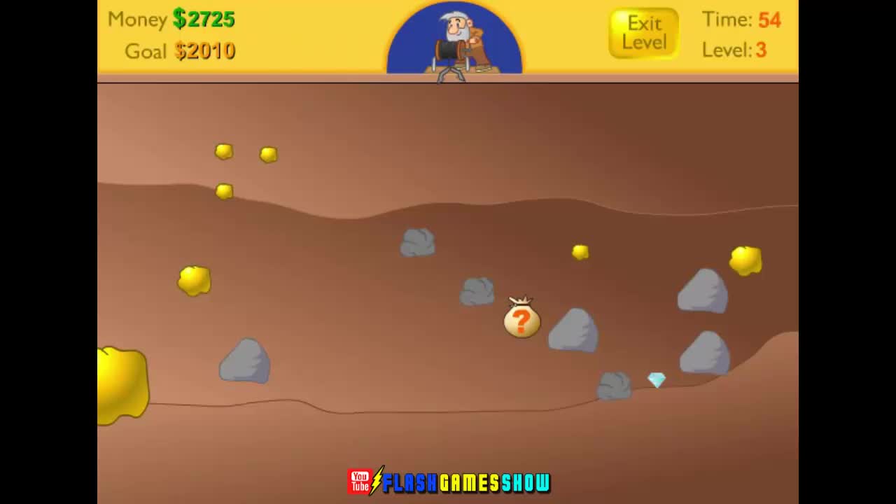 Gold Miner Game Walkthrough - Games - Videotime.com