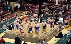 Sumo Wrestlers - Sports - VIDEOTIME.COM