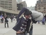 Slow Motion Test International Pillow Fight Day