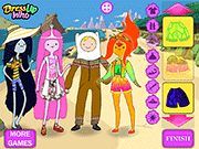 Adventure Time Dress Up - Girls - Y8.COM