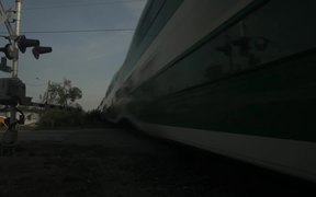 GO and CN Trains at Mile 18.15 on Bala Sub - Tech - VIDEOTIME.COM