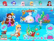 Mermaid World Decoration - Girls - Y8.COM