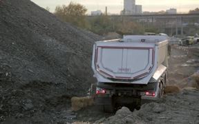 Volvo Stunt: 4-year-old Sophie Drives the Truck