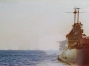 Iwo Jima - Ships Blast Iwo Jima