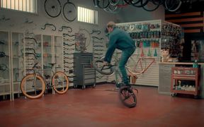 Indeed Commercial: Bike Technician Celebrates - Commercials - VIDEOTIME.COM