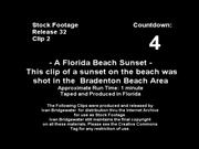 A Florida Beach Sunset