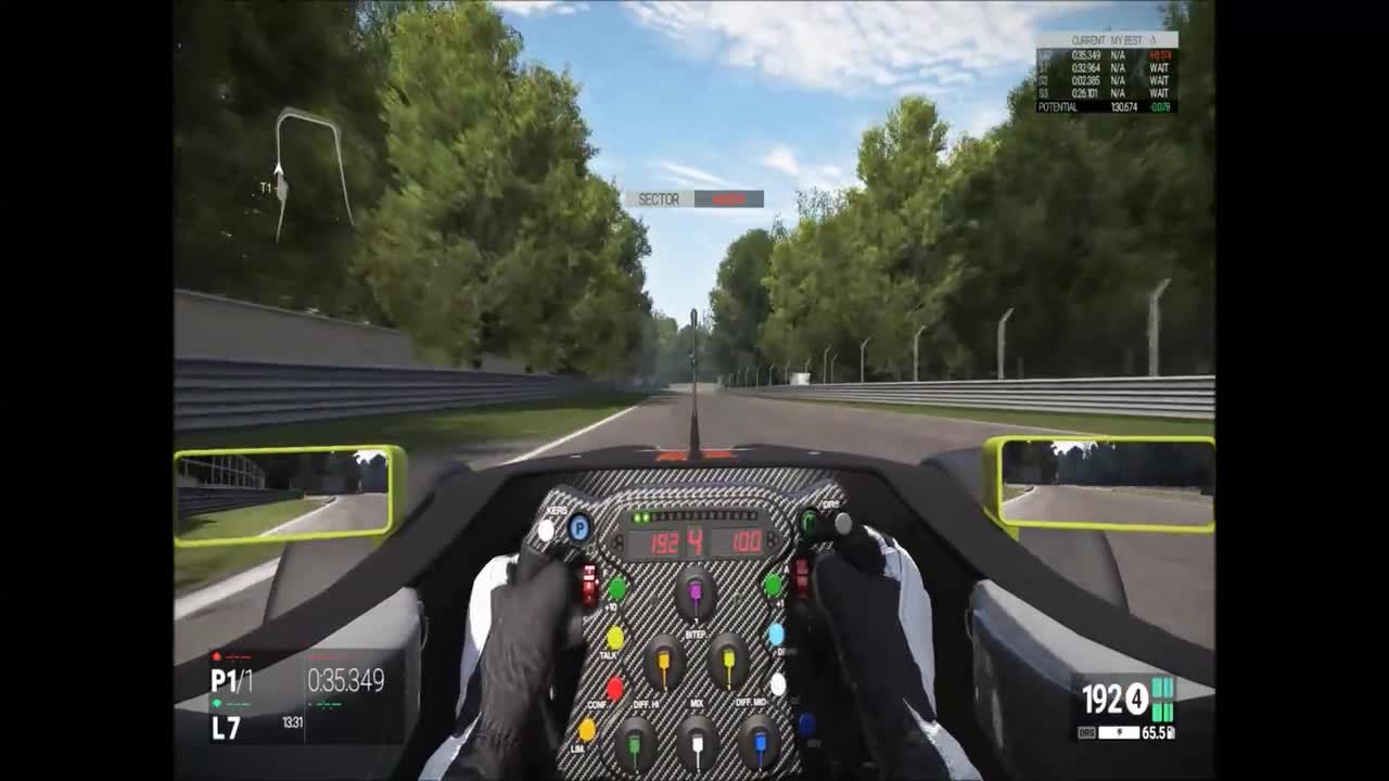 Project Cars - 2 Practice Laps on Monza Formula A