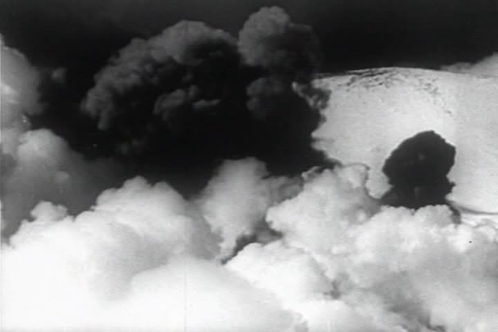 Eruption Of Mt. Etna 1951