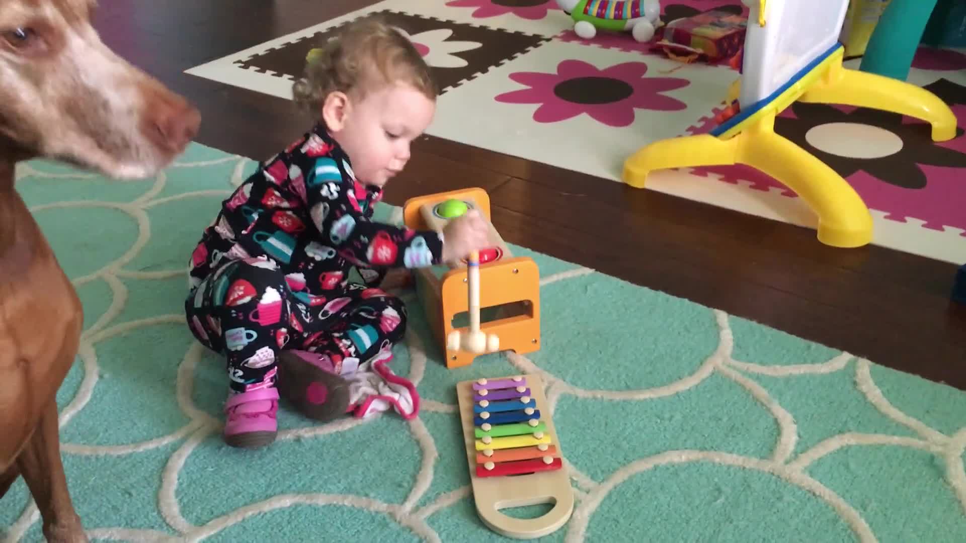 Cute Baby Playing